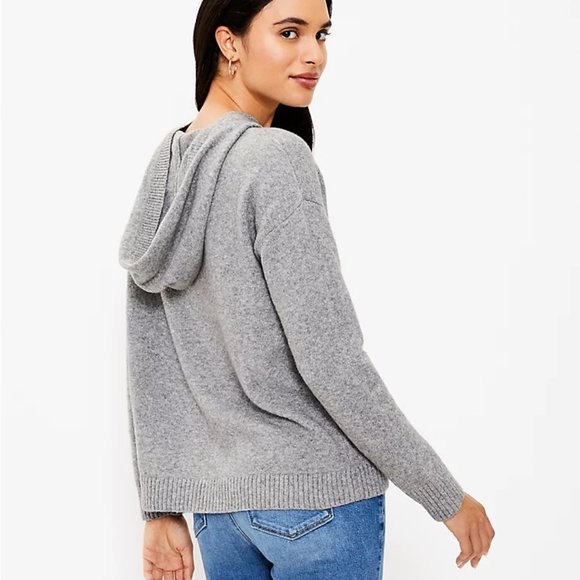 LOFT Dog Mama Hooded Sweater - Picture 3 of 9